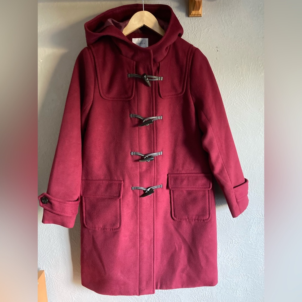Colza Super soft Burgundy Coat